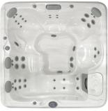 СПА бассейн Sundance Spas 680 серия Hawthorne, 234х234х92см цвет чаши песок, цвет корпуса серый