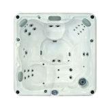 СПА бассейн Sundance Spas 680 серия Peyton, 214х214х92см цвет чаши целестин, цвет корпуса тик