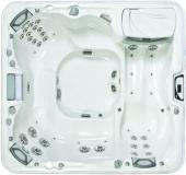 СПА бассейн Sundance Spas 880 серия Altamar, 206х219х96 см цвет чаши целестин, цвет корпуса тик