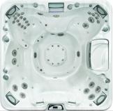 СПА бассейн Sundance Spas 880 серия Optima, 226х226х96см цвет чаши медный песок, цвет корпуса махагон