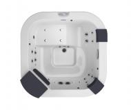СПА бассейн Jacuzzi Italian Design Delfi Pro Sound 190x190x80 см чаша Cobalt без обшивки (с теплообменником)