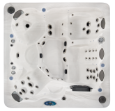 СПА бассейн Vita Spa Cabaret 234x234x96 см чаша Gypsum/Cameo, обшивка Grey