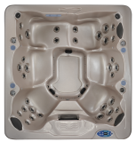 СПА бассейн Vita Spa Elegant 200x211x94 см чаша Desert, обшивка Grey