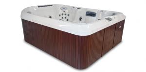 СПА бассейн Jacuzzi Premium J 495 279x229x117 см чаша Desert Sand обшивка Brazilian Teak (с музыкой)