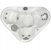 Мини СПА бассейн Sundance Spas 680 серия Tacoma, 173х173х79см цвет чаши целестин, цвет корпуса серый